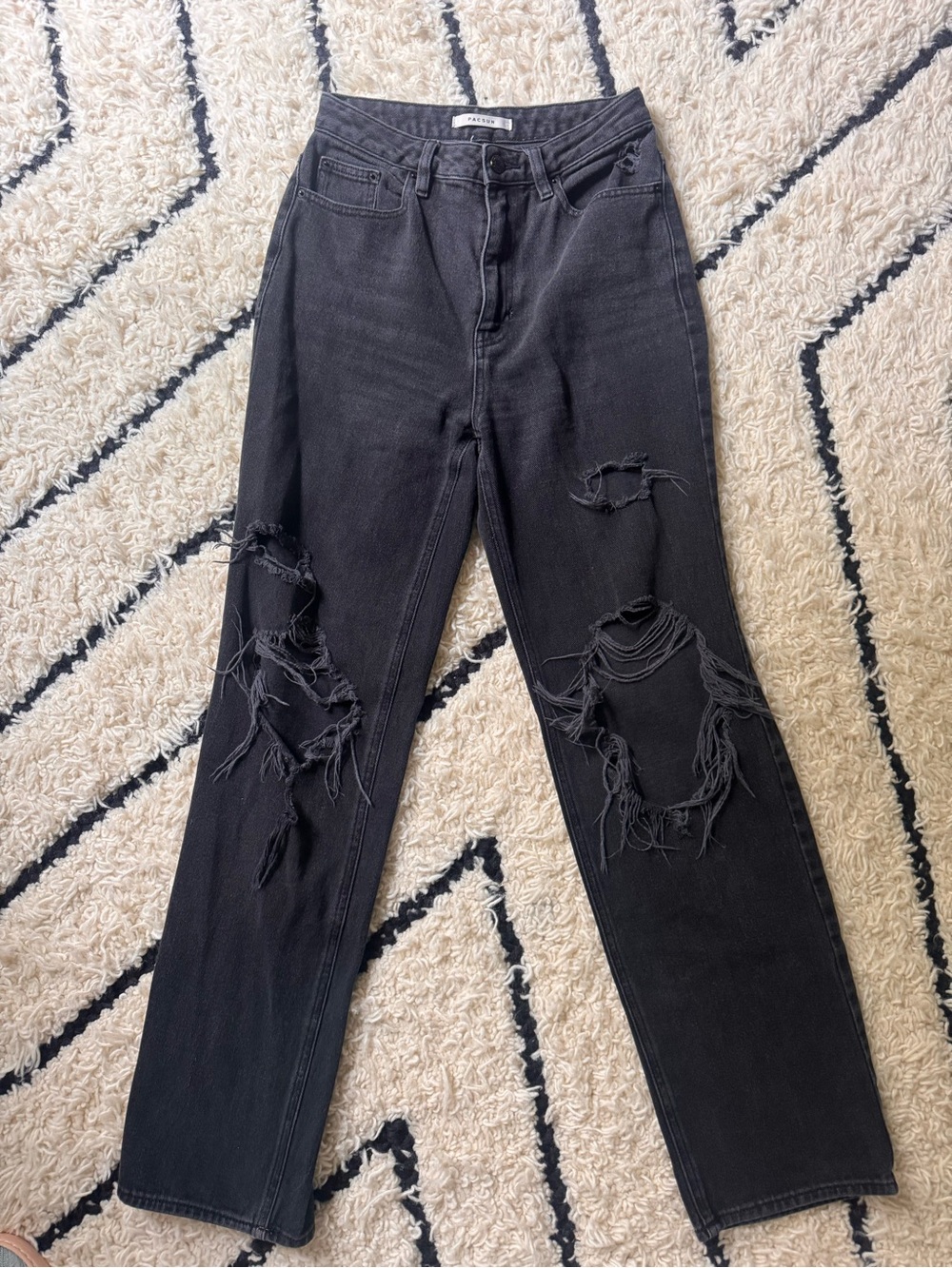 PacSun 90s Boyfriend Jeans | Washed Black | Size 26